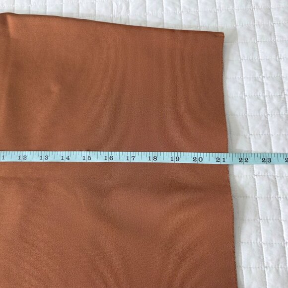 Brown Bandage Pencil Skirt High Waist Stretchy Fitted, M - Picture 7 of 7